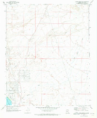 Warm Springs SW 1970 topographic map thumbnail