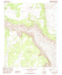 Water Pockets 1985 topographic map thumbnail