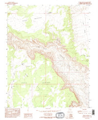 Water Pockets 1985 topographic map thumbnail