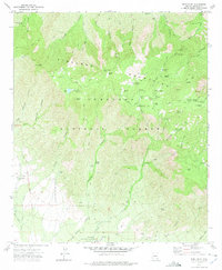 Webb Peak 1972 topographic map thumbnail