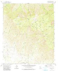 Webb Peak 1972 topographic map thumbnail