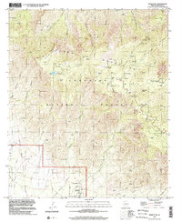Webb Peak 1996 topographic map thumbnail