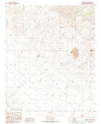 Weber Peak 1985 topographic map thumbnail