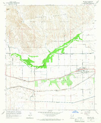 Wellton 1965 topographic map thumbnail