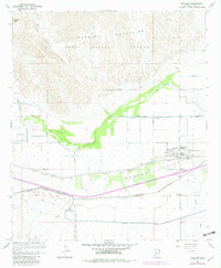 Wellton 1965 topographic map thumbnail