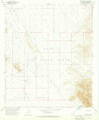Wellton SE 1965 topographic map thumbnail