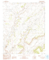 Wepo Village 1990 topographic map thumbnail