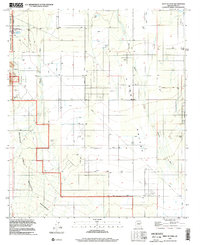 West of Avra 1996 topographic map thumbnail