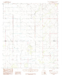 West of Greasewood Mtn topographic map thumbnail