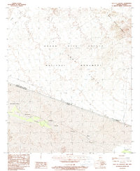 West of Lukeville 1988 topographic map thumbnail