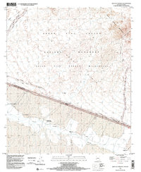 West of Lukeville 1996 topographic map thumbnail