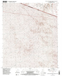 West of Quitobaquito Springs 1996 topographic map preview