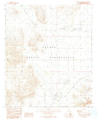 West of Ventana 1990 topographic map thumbnail