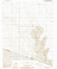 West of Vopoki Ridge 1990 topographic map thumbnail