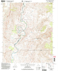 Wet Bottom Mesa 2004 topographic map thumbnail