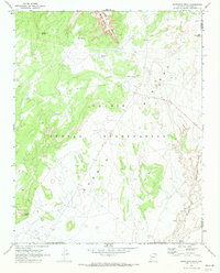 Whirlwind Rock 1970 topographic map thumbnail