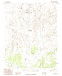 White Dome 1985 topographic map thumbnail