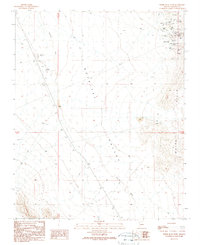 White Hills West 1989 topographic map thumbnail