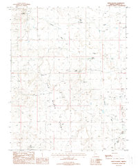 White Pockets 1988 topographic map thumbnail