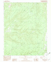 White Rock Wash 1983 topographic map preview