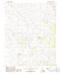 White Sage Flat 1988 topographic map thumbnail