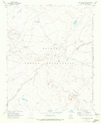 White Water Tank 1969 topographic map thumbnail