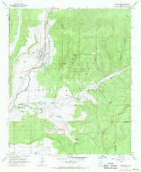 Whiteriver 1967 topographic map thumbnail