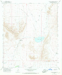Whitlock Cienega 1966 topographic map thumbnail