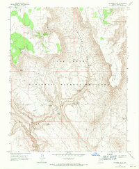 Whitmore Point 1967 topographic map thumbnail
