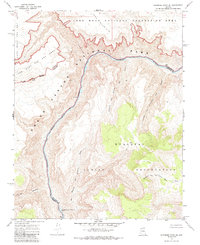 Whitmore Point SE 1967 topographic map thumbnail