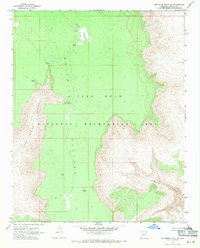 Whitmore Point SW 1967 topographic map thumbnail