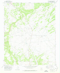 Wide Ruins SW 1971 topographic map thumbnail
