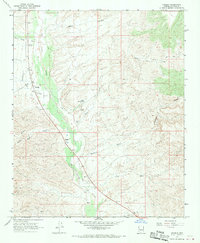 Wikieup 1967 topographic map thumbnail