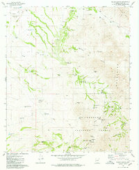 Wilbur Canyon 1980 topographic map thumbnail