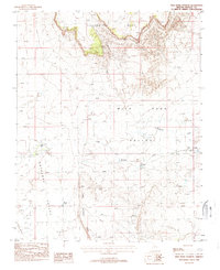 Wild Band Pockets 1988 topographic map thumbnail