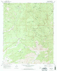 Wilhoit 1969 topographic map thumbnail