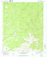 Wilhoit 1969 topographic map thumbnail