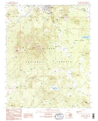 Williams South 1989 topographic map thumbnail