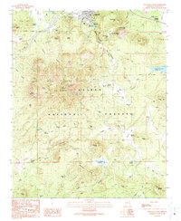 Williams South 1989 topographic map thumbnail