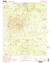 Williams South 1989 topographic map thumbnail