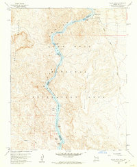 Willow Beach 1959 topographic map thumbnail