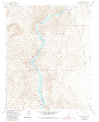 Willow Beach 1959 topographic map thumbnail