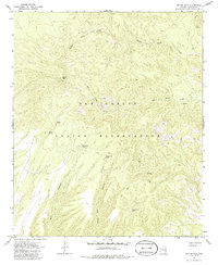 Willow Mtn. 1967 topographic map thumbnail