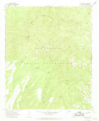 Willow Mtn. 1967 topographic map thumbnail
