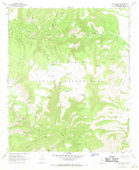 Willow Mtn SE 1967 topographic map thumbnail