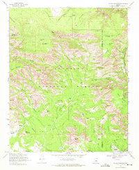 Wilson Mountain 1969 topographic map thumbnail