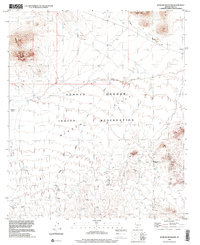 Window Mountain 1996 topographic map thumbnail