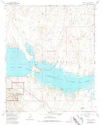 Windy Hill 1964 topographic map thumbnail