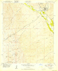 Winkelman 1950 topographic map thumbnail