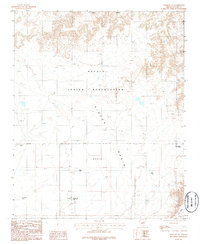 Winslow NE 1986 topographic map thumbnail